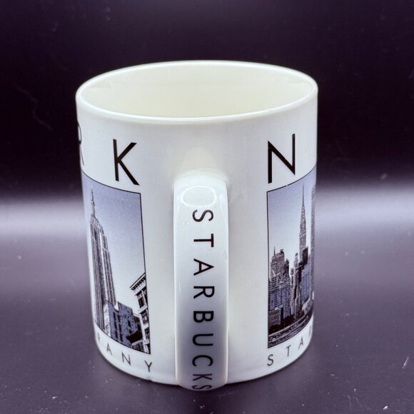 Starbucks Barista City Scenes Series New York Vintage Coffee Mug 2003 16 ounce - Picture 4 of 7